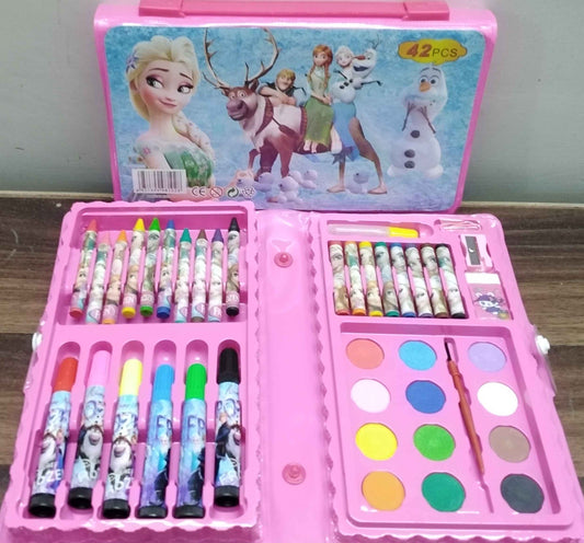 42-piece Complete Coloring Kit For Kids