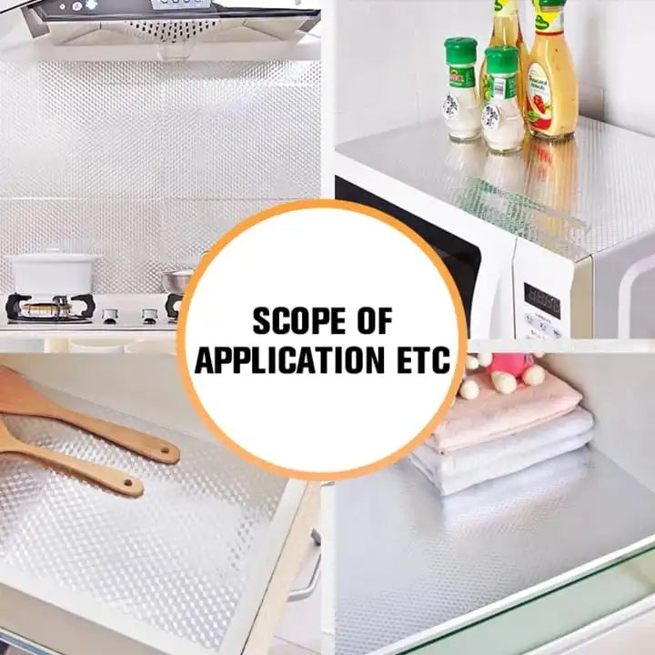 Silver Foil Kitchen Oil / Waterproof Aluminum Foil Sheet for Kitchen