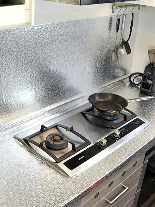 Silver Foil Kitchen Oil / Waterproof Aluminum Foil Sheet for Kitchen