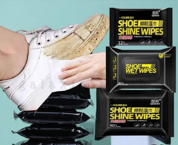 Disposable Shoe Cleaning Wipes (80 Wipes In 1 Packet)