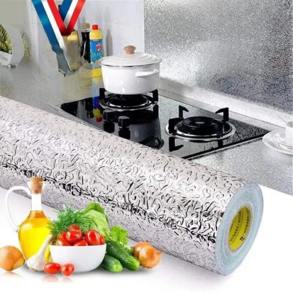 Silver Foil Kitchen Oil / Waterproof Aluminum Foil Sheet for Kitchen