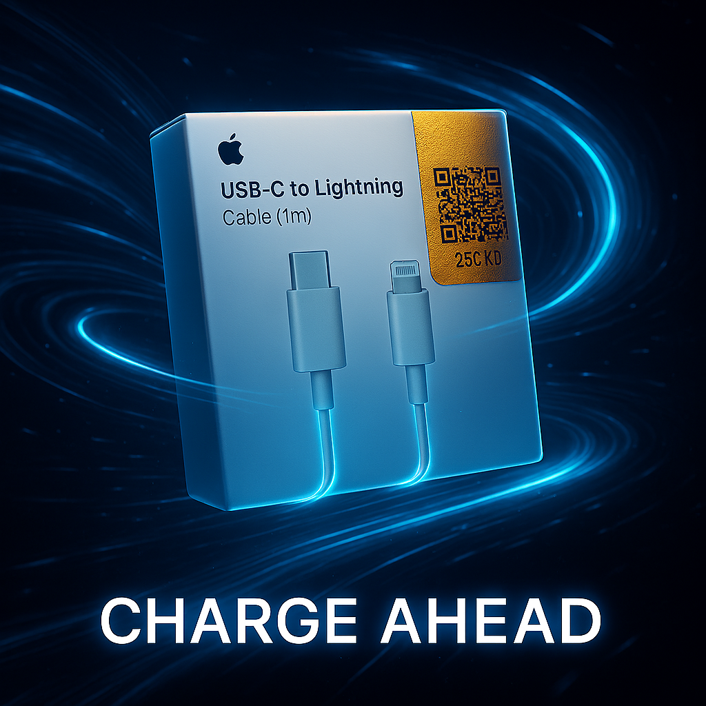 Type-C To IPhone Charging Cable (1 m)