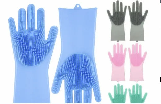 Magic Silicone Dish washing Gloves