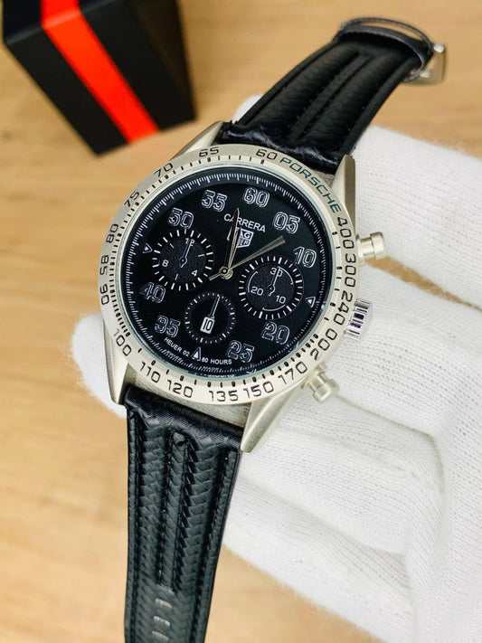 TG Carrera Model With Date (Black)