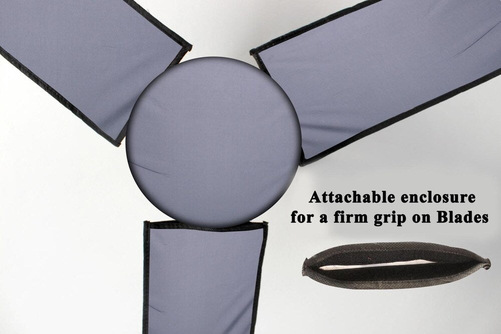 Waterproof & Dustproof Three Blades Ceiling Fan Covers