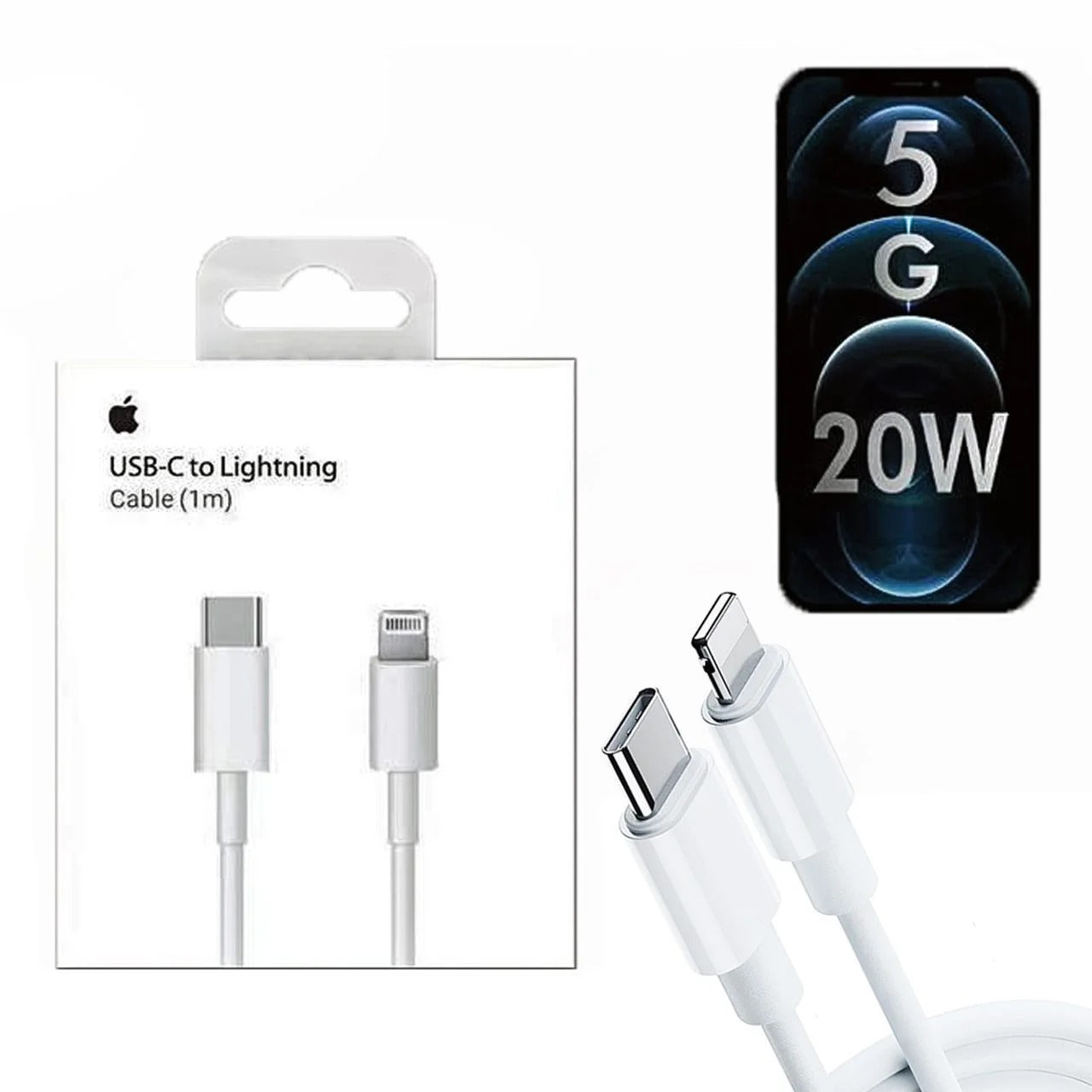 Type-C To IPhone Charging Cable (1 m)