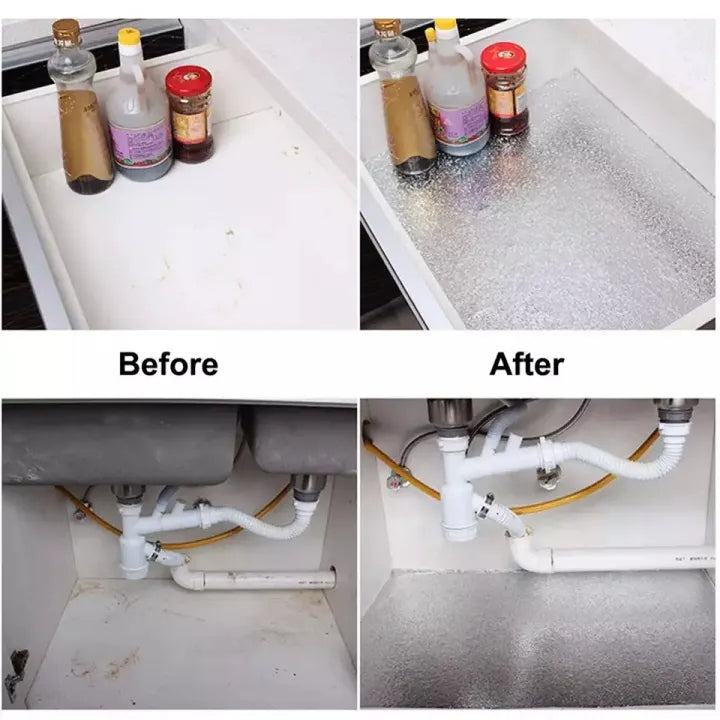 Silver Foil Kitchen Oil / Waterproof Aluminum Foil Sheet for Kitchen