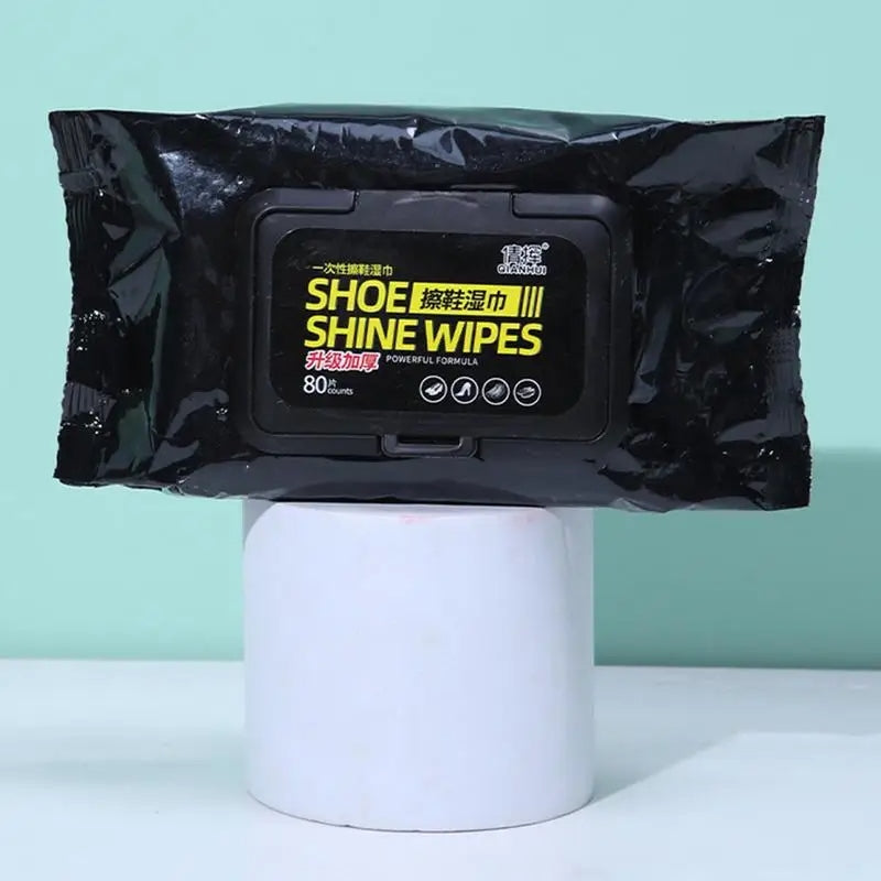 Disposable Shoe Cleaning Wipes (80 Wipes In 1 Packet)