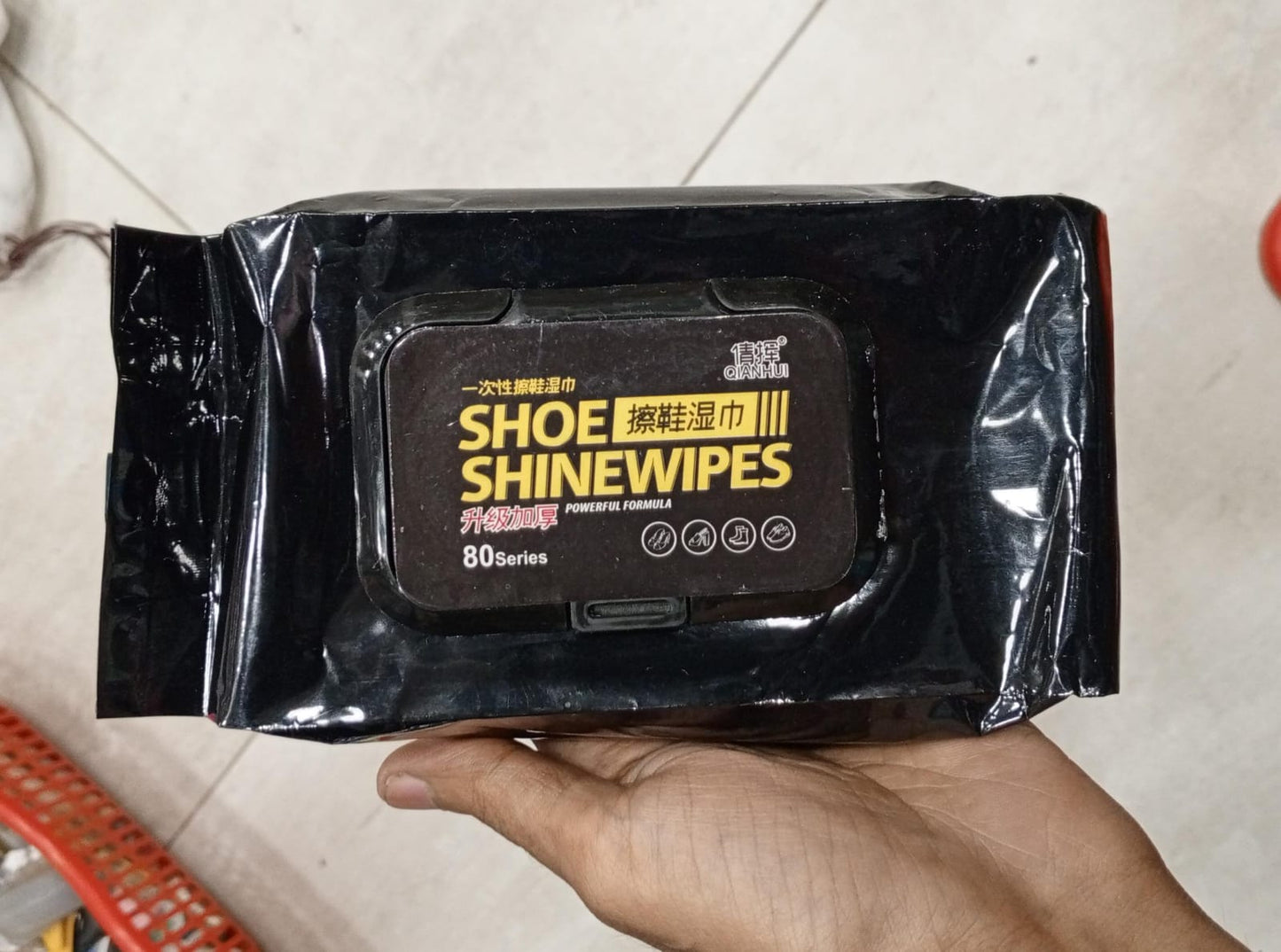 Disposable Shoe Cleaning Wipes (80 Wipes In 1 Packet)