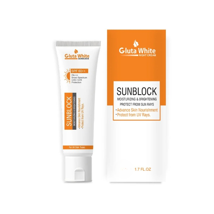 GlutaWhite Skin Brightening Sunblock SPF60